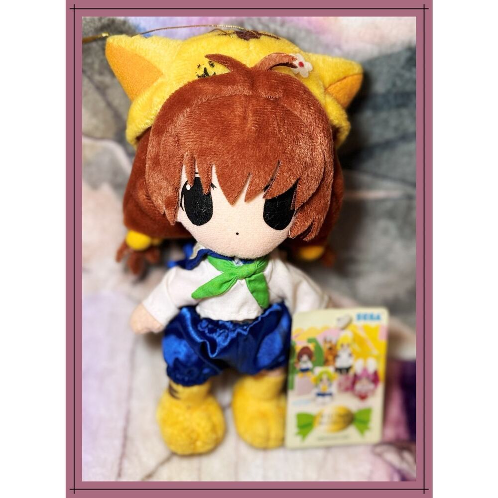 Di Gi Charat Petit Puchiko Sega UFO Anime Plush Vtg Broccoli 2002 7.5" Nuigurumi